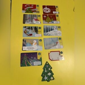 Starbucks Festive Gift Cards